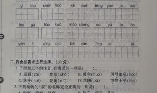 四年级期中考试考哪几个单元 四年级语文期中试卷